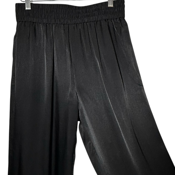 Everlane The Satin Pull-On Pant Black Size Medium - Picture 4 of 10